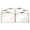 arch bathroom mirror arch mirror vanity,brass arch mirror of of Antique Arch Bathroom Mirror Collection in gold finish with all demensions together